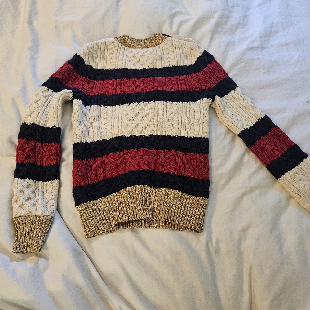 GUCCI Metallic Wool Sweater XS - Picture 2 of 6